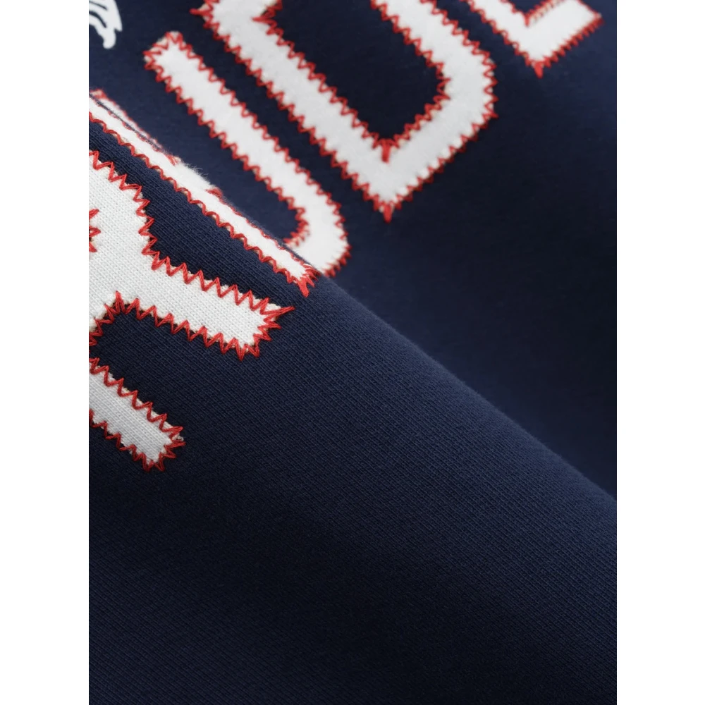 Rhude Chamonix Girocollo Sweatshirt Blue Heren