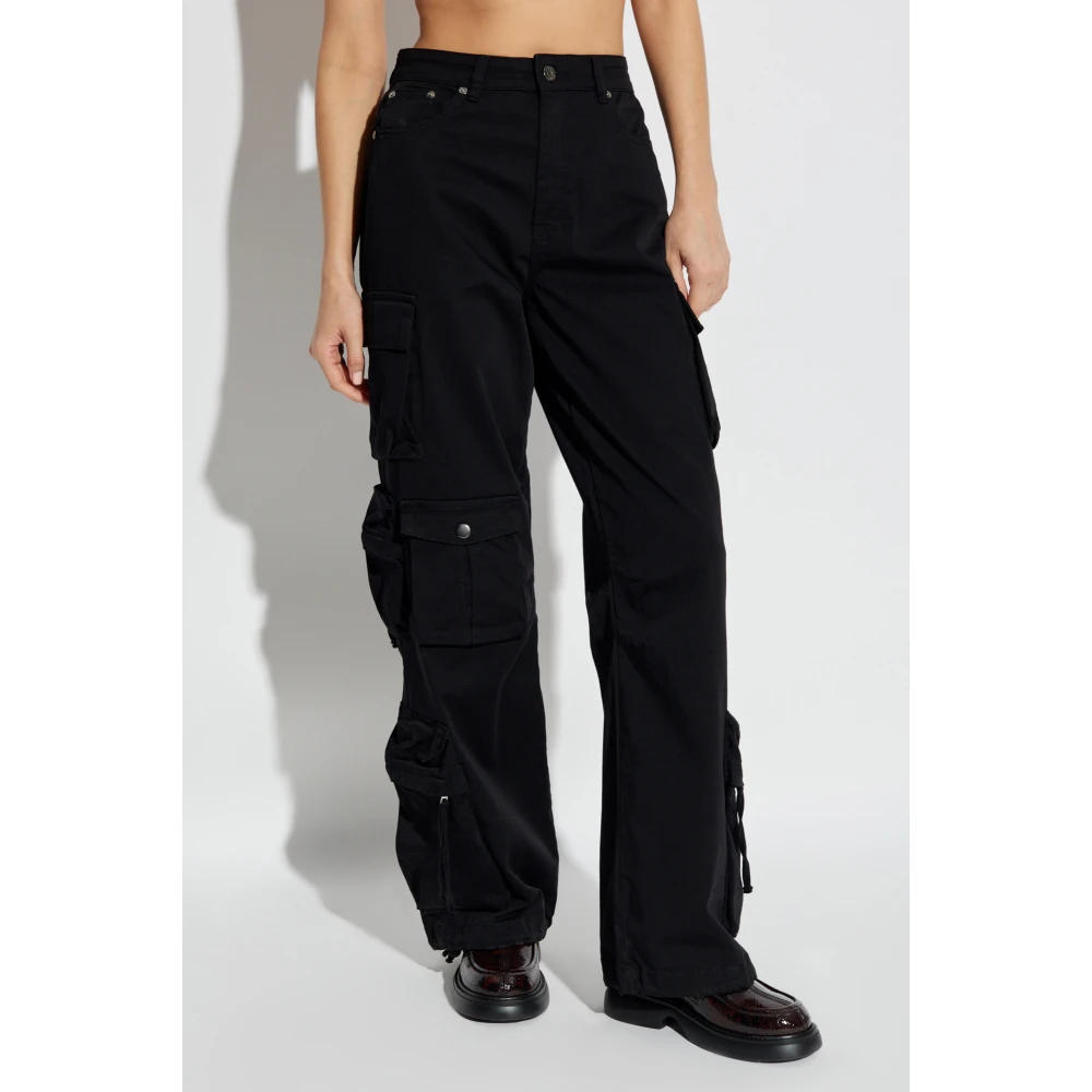 Gestuz Camolygz Cargo Broek Black Dames