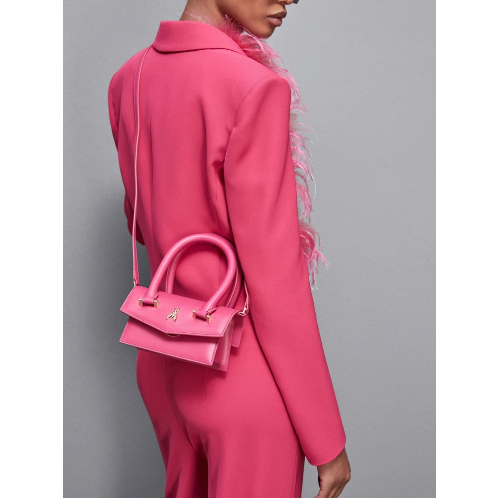 PATRIZIA PEPE Fly Bamby Mini Schoudertas Pink Dames