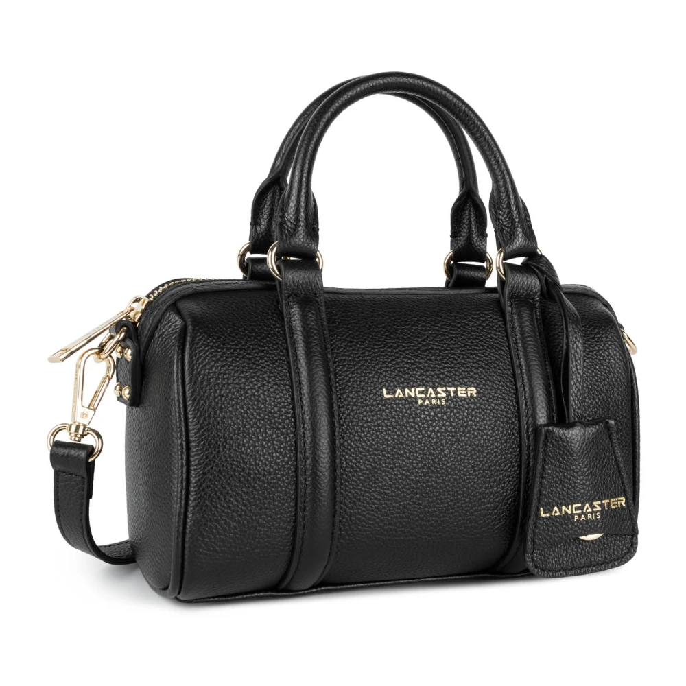 Lancaster Ritssluiting Schoudertas Milano Ana Zwart Black Dames