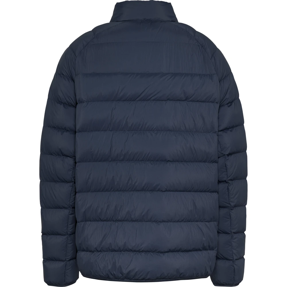 Tommy Jeans Blauwe Jassen Donker Nacht Marine Blue Heren