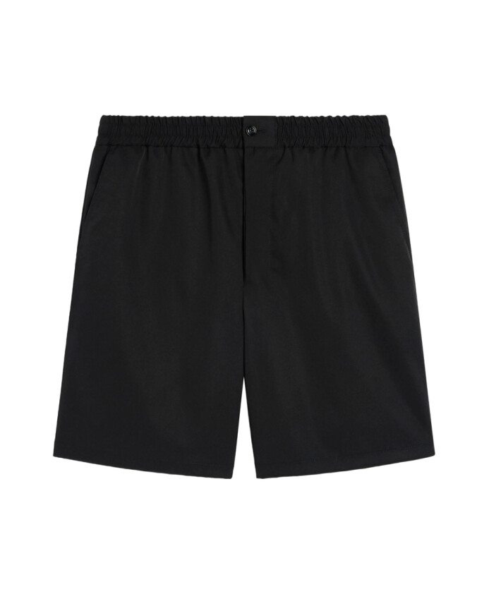 black-water-repellent-button-front-shorts