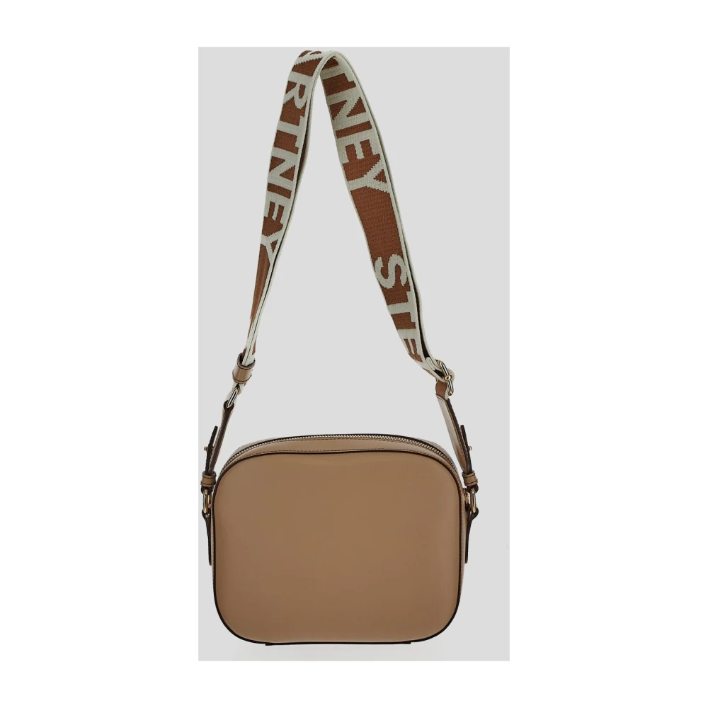 Stella Mccartney Stijlvolle Camera Tas van Kunstleer Brown Dames