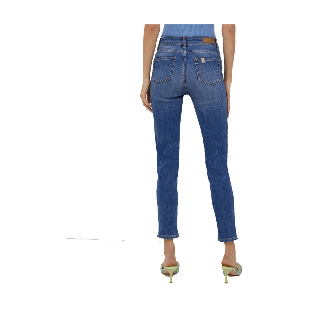 Liu Jo Stonewash Skinny Jeans Blue Dames