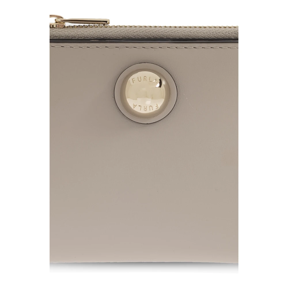 Furla Portemonnee Sfera Klein Beige Dames