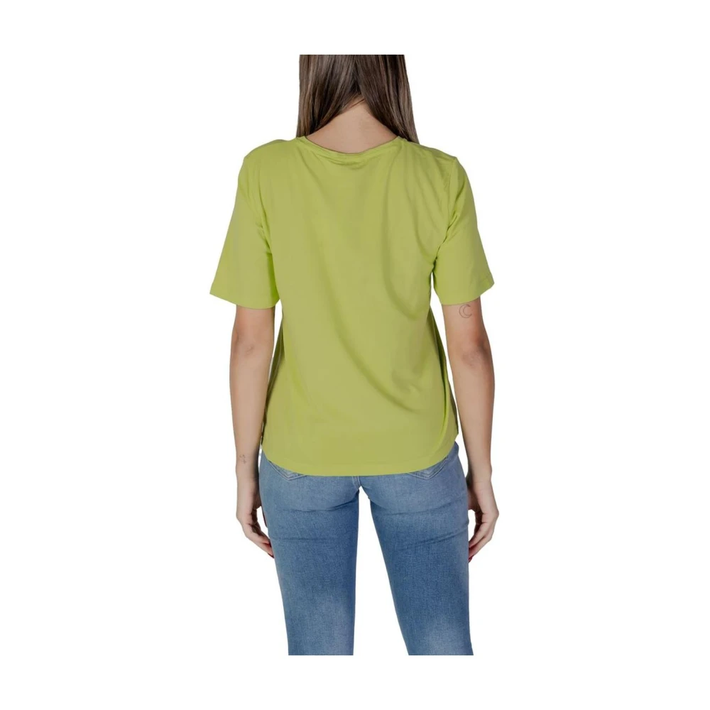 b.Young Groene Crew Neck T-Shirt Green Dames
