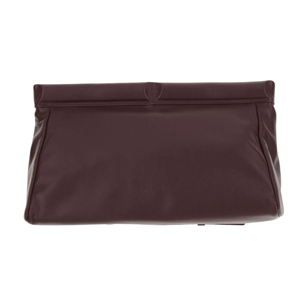 Armarium Zachte Leren Handtas Bordeaux Red Dames