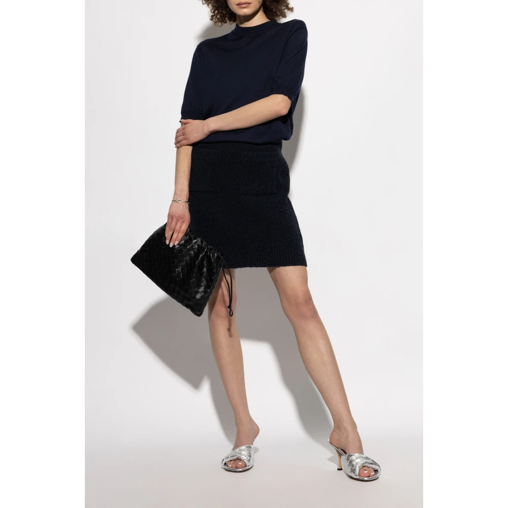 Bottega Veneta Rok met zakken Blue Dames