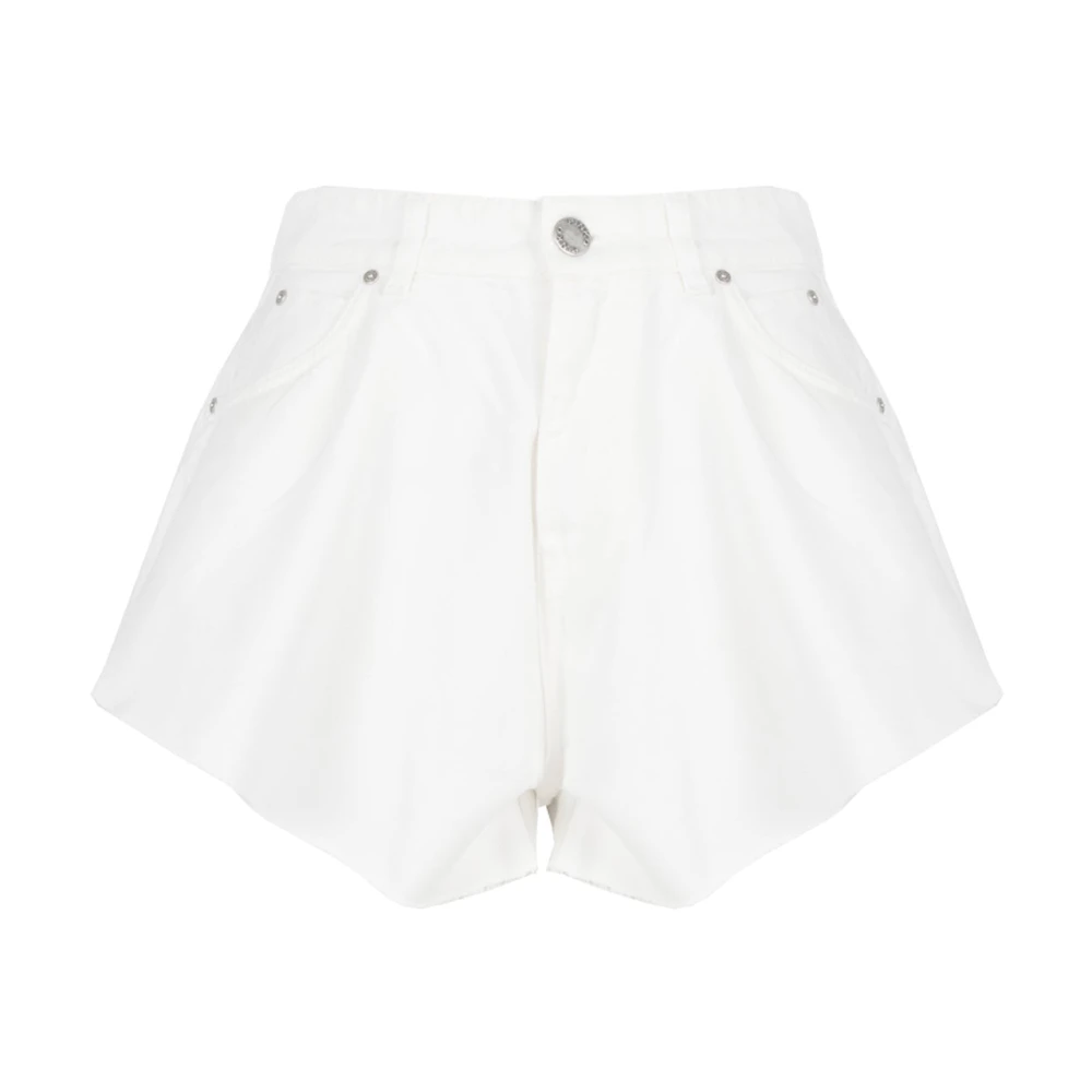 Pinko Denim Shorts voor zomerdagen White Dames