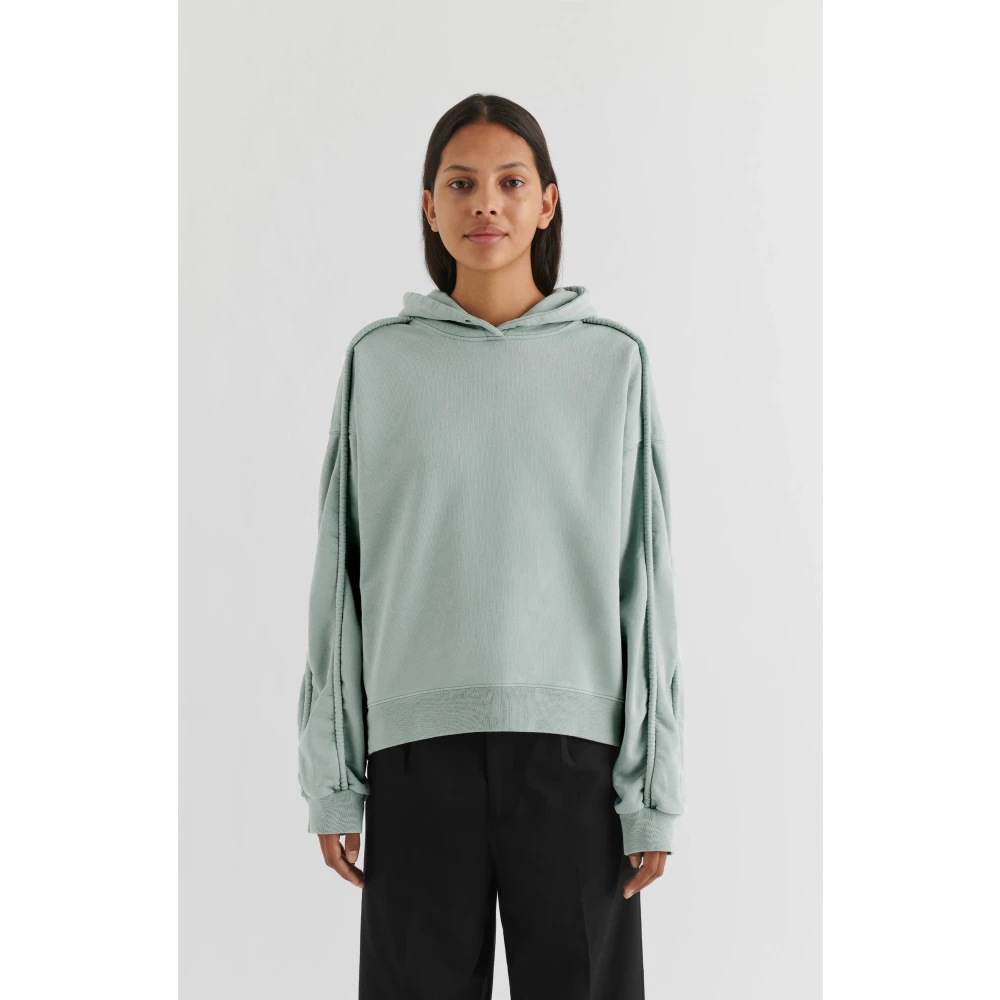 Axel Arigato Clove Washed Hoodie Blue Dames