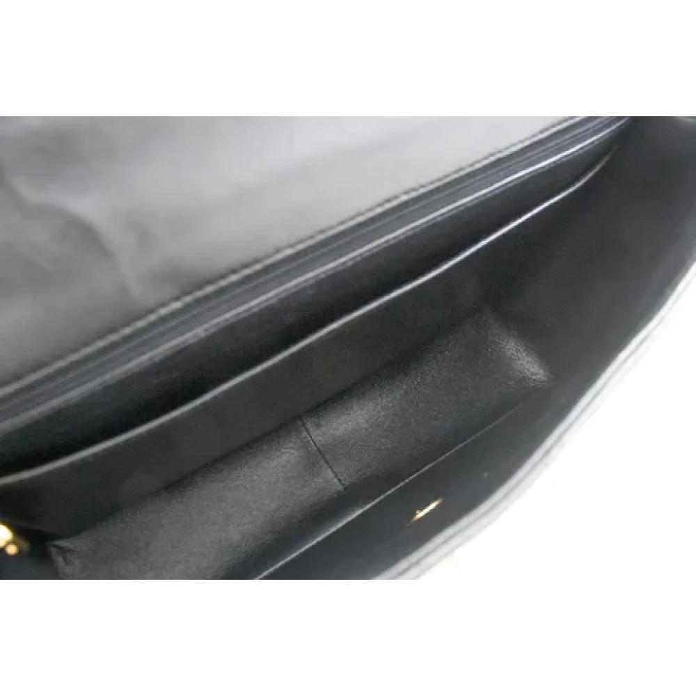Chanel Vintage Pre-owned Leather chanel-bags Black Dames