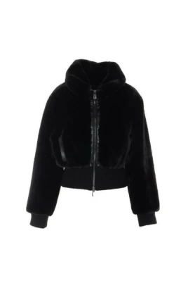 Bagels Faux Fur Bomberjacka