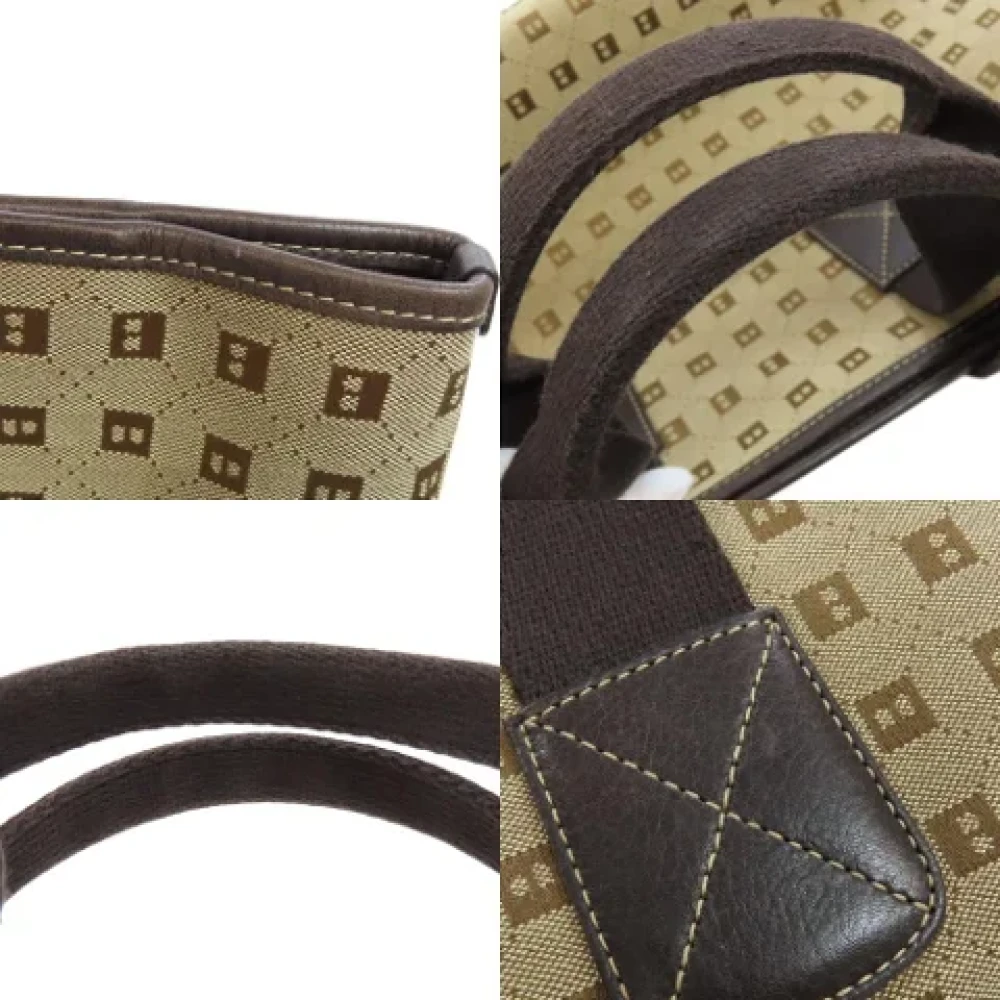 Bally Pre-owned Canvas handbags Brown Dames
