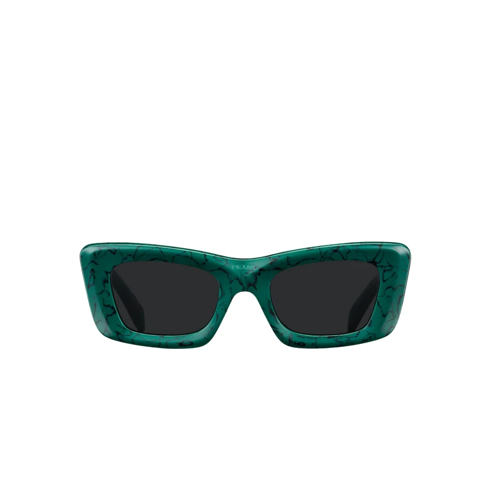 Prada Sunglasses Grön Dam