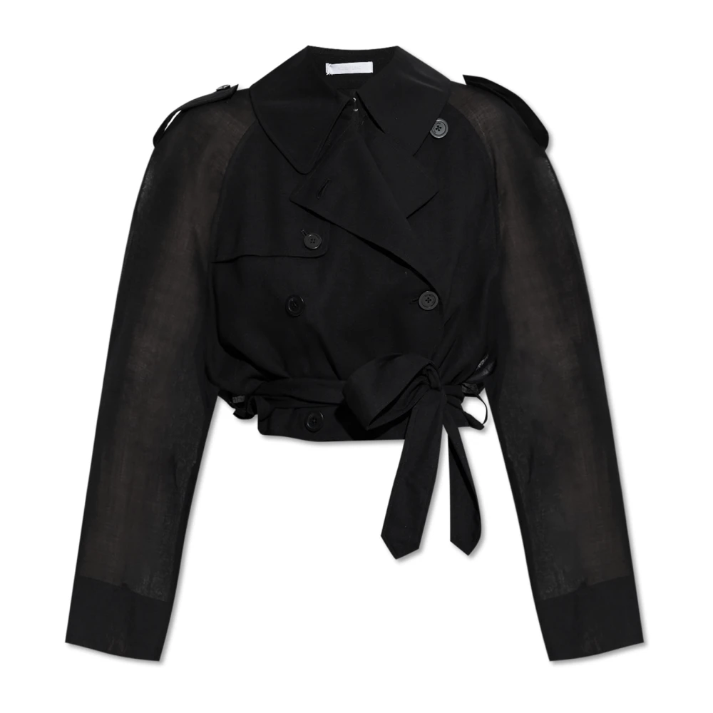 Helmut Lang Lichte jas Black Dames