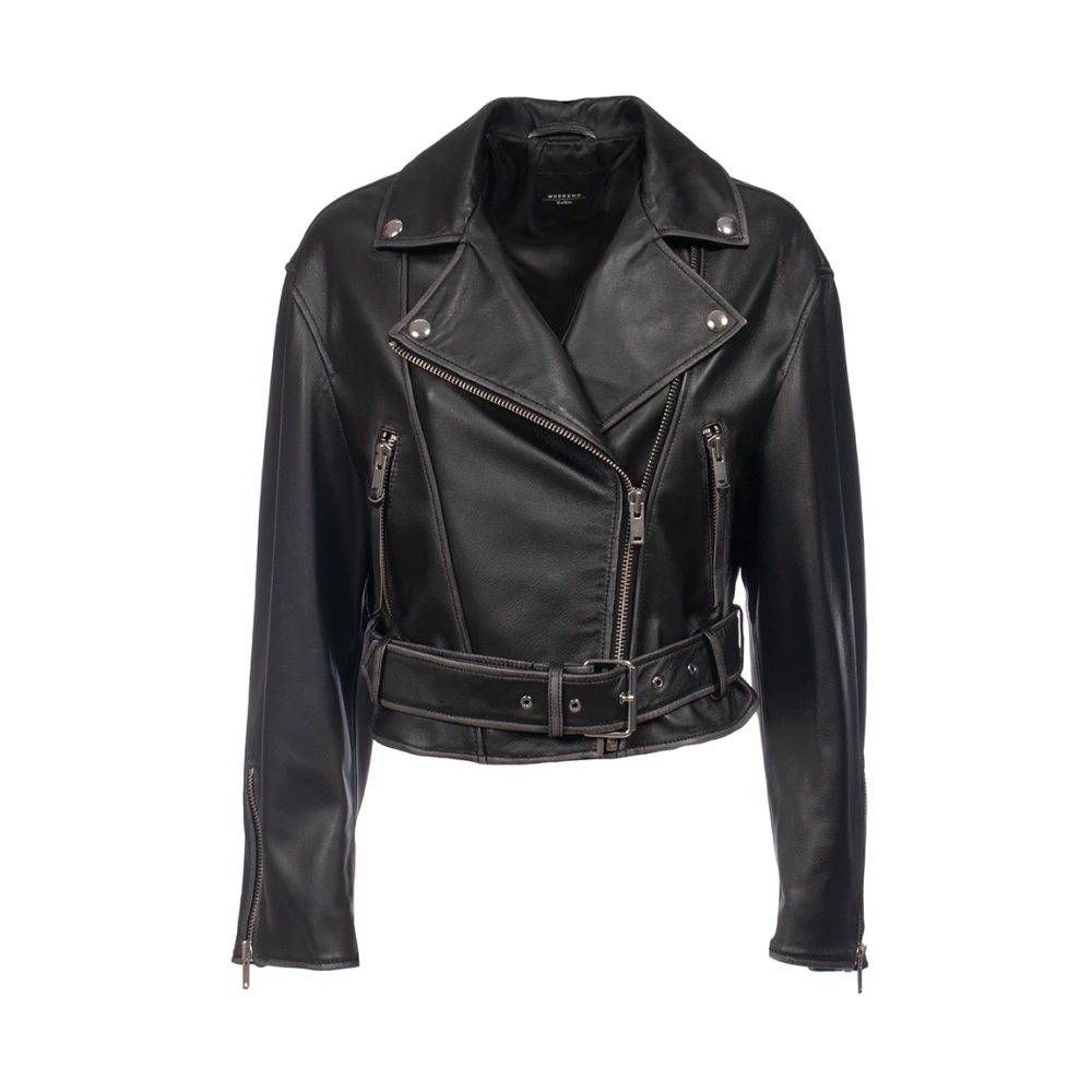 Jackets > Leather Jackets - - Weekend Max Mara - Modalova