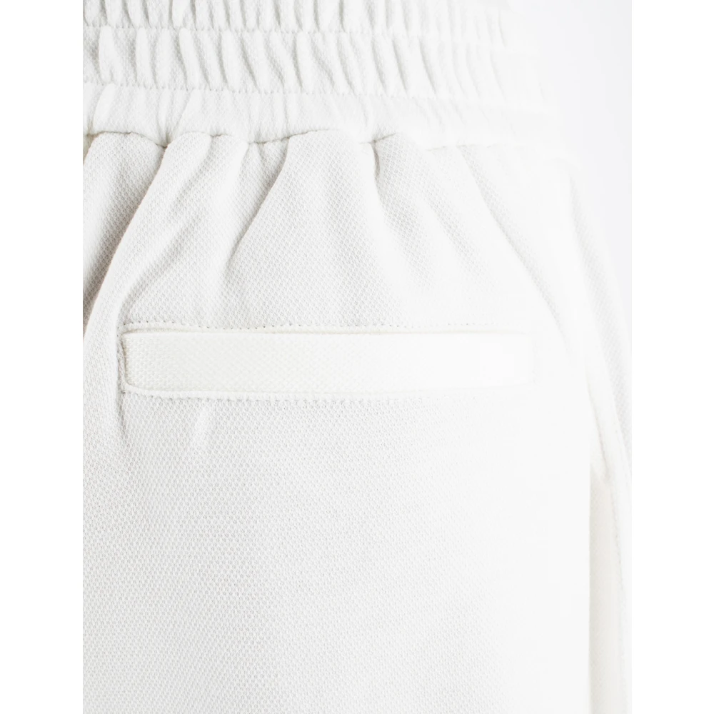 BRUNELLO CUCINELLI Comfort Fit Sportbroek White Dames