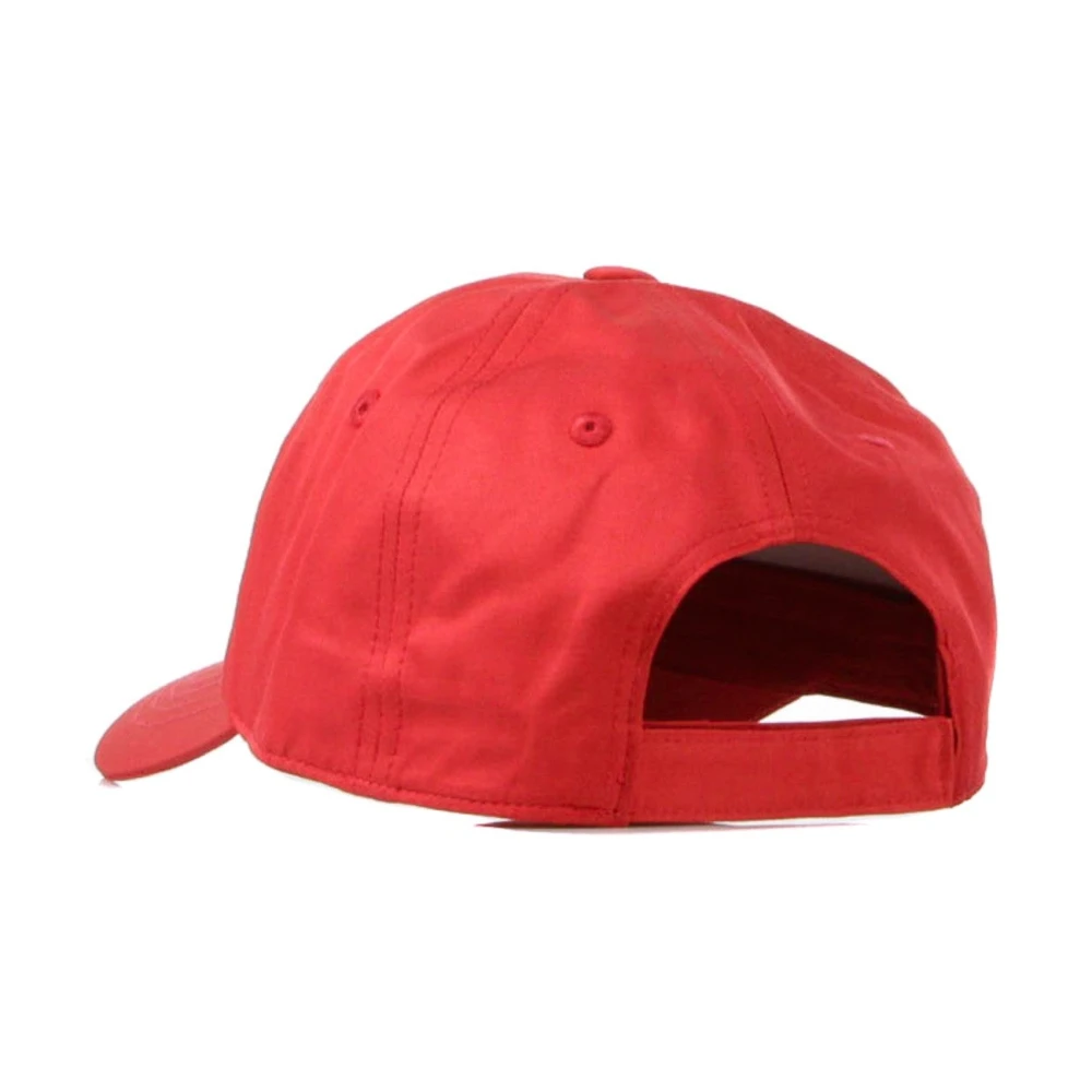 Champion Rode Baseballpet met gebogen klep Red Heren