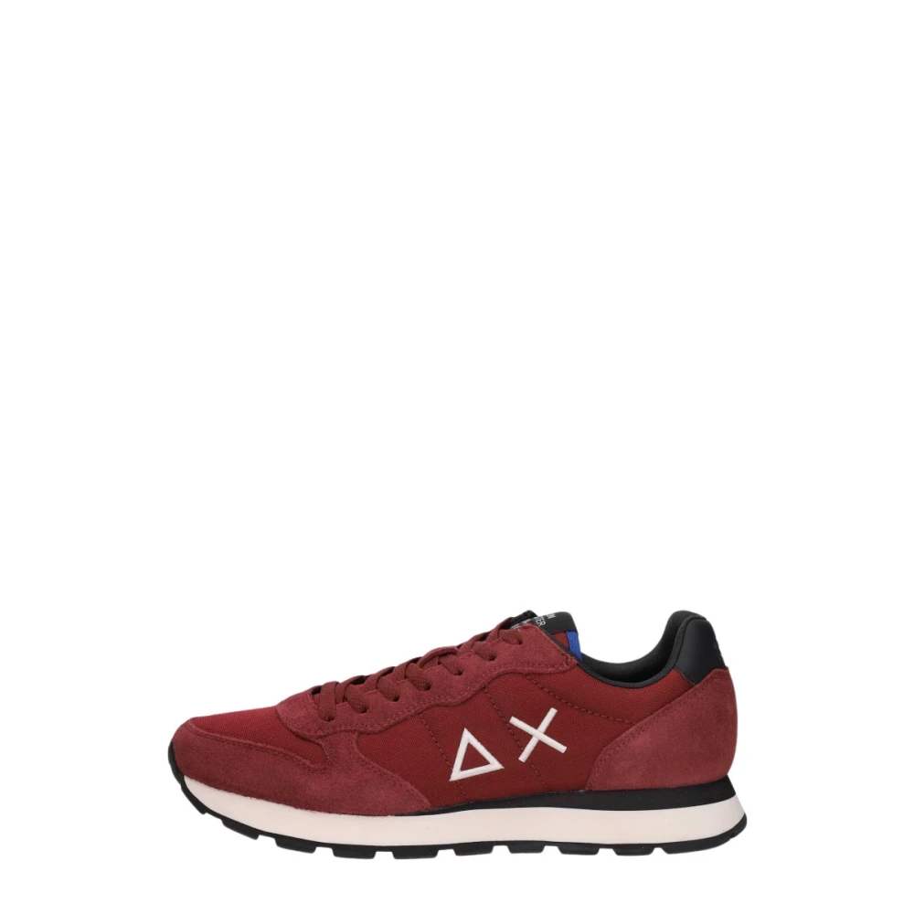 Sun68 Tom Solid Trainers Laag - Male - Sneakers - Red - 7 Uk - Shoes