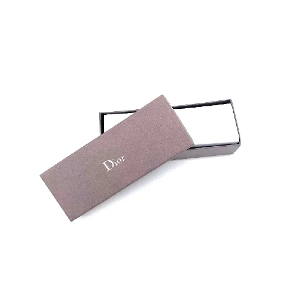 Dior Vintage Pre-owned Metal sunglasses Gray Dames