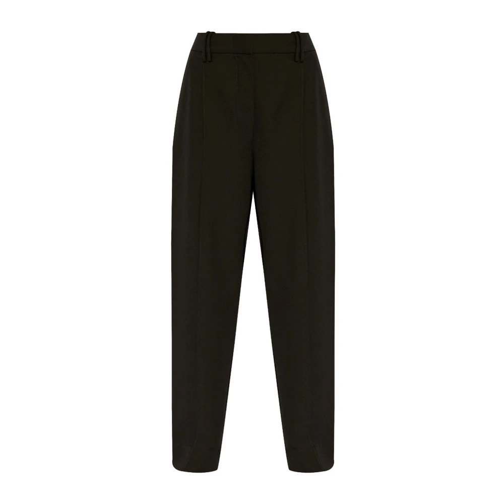 Trousers > Straight Trousers - - Ganni - Modalova