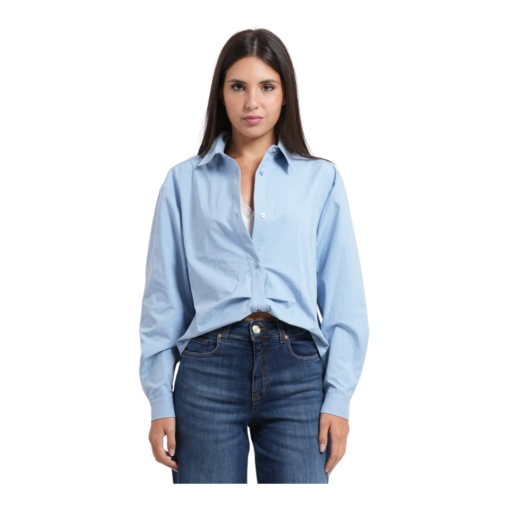 Fracomina Donna Blu Camicette S, New,