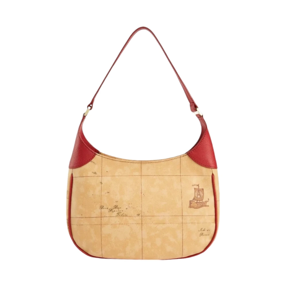 Alviero Martini 1a Classe Moderne 3D Geo Schoudertas Multicolor Dames