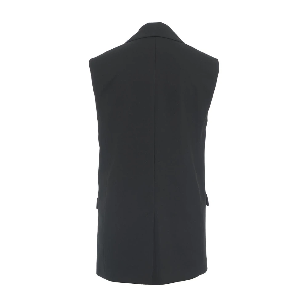Kaos Zwarte Blazer voor Vrouwen Aw24 Black Dames