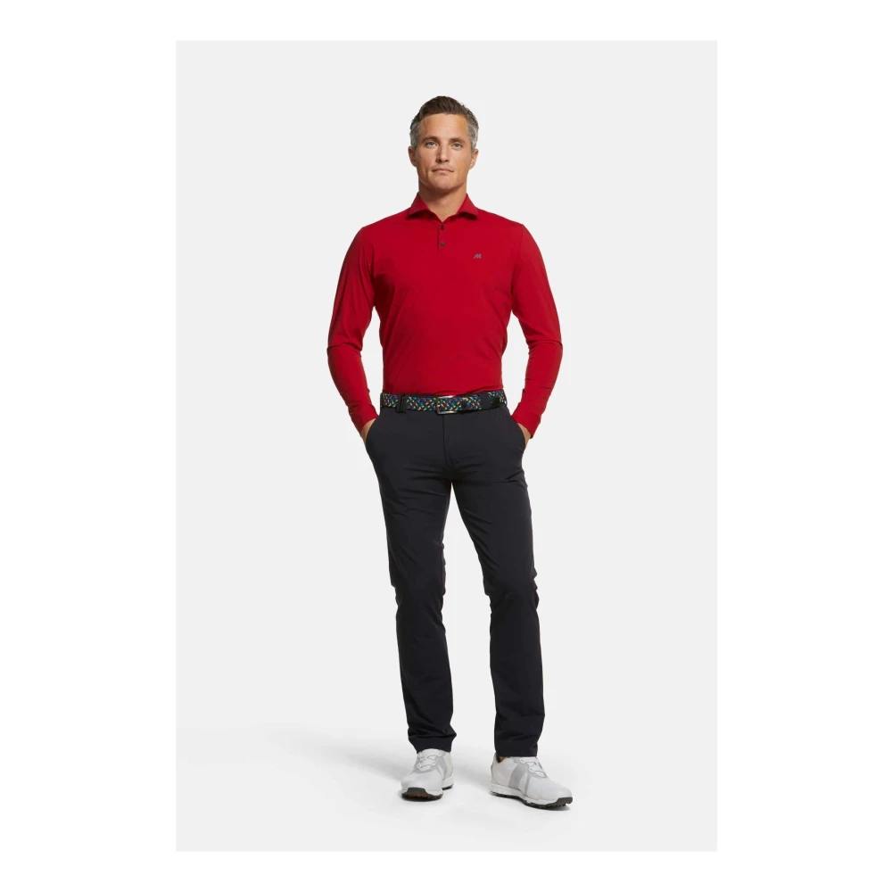 Meyer Bryson Poloshirt Red Heren