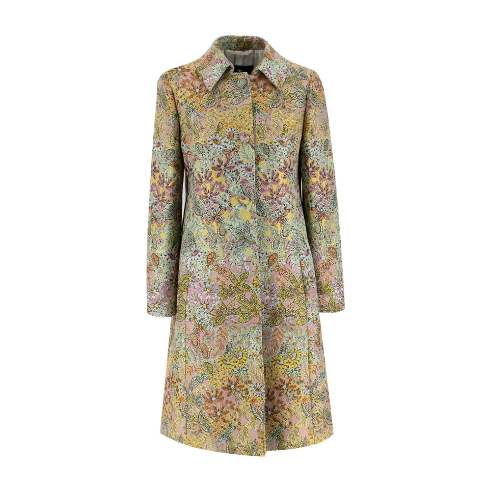 ETRO Op Maat Gemaakte Paisley Print Jas Green Dames