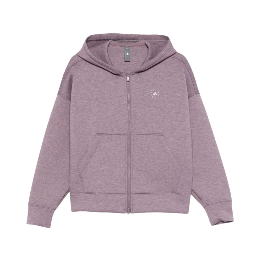 Adidas By Stella Mccartney Women's Purple Zip-Throughs, M, Jumpers