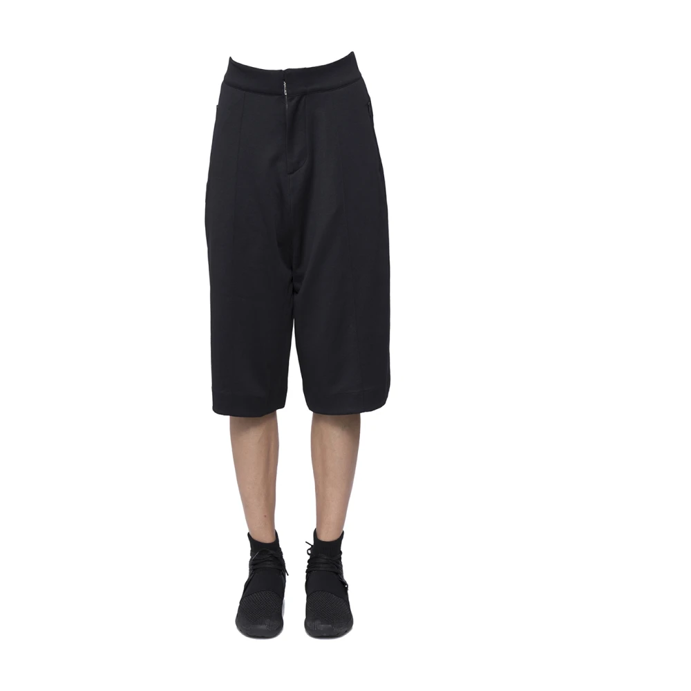 Y-3 Casual korte broek Black Heren