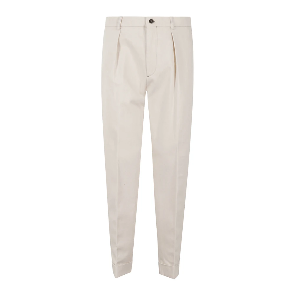 Berwich Chiaia Long Stijl Broek White Heren