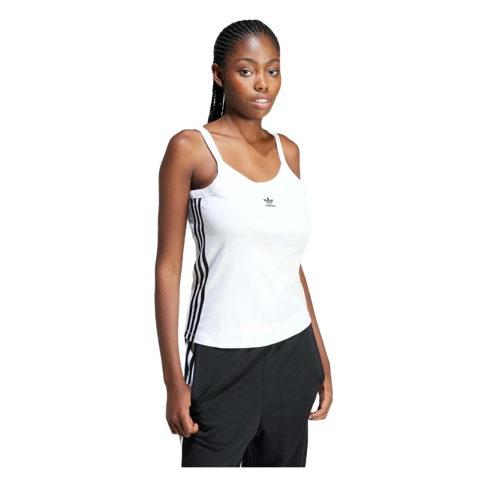 Adidas 3 S Tank Top White Dames