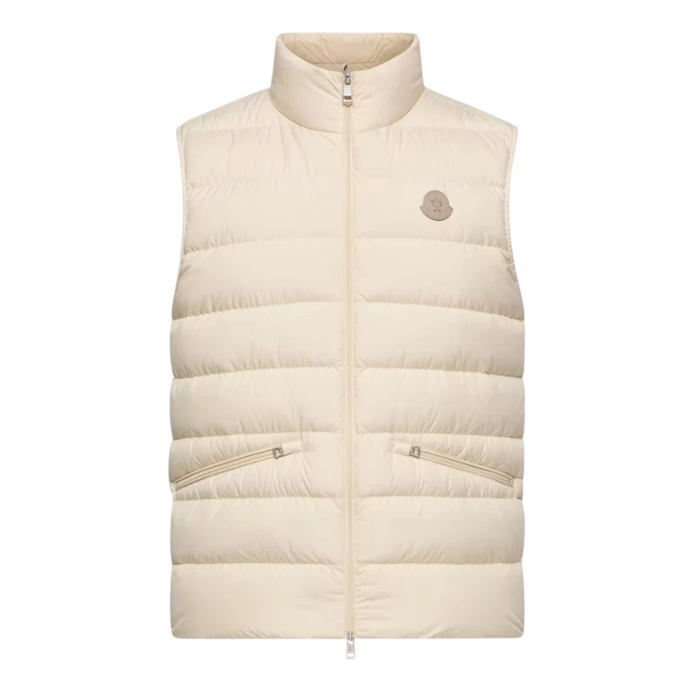 Moncler Herren Beige Lechtal Daunen Gilet