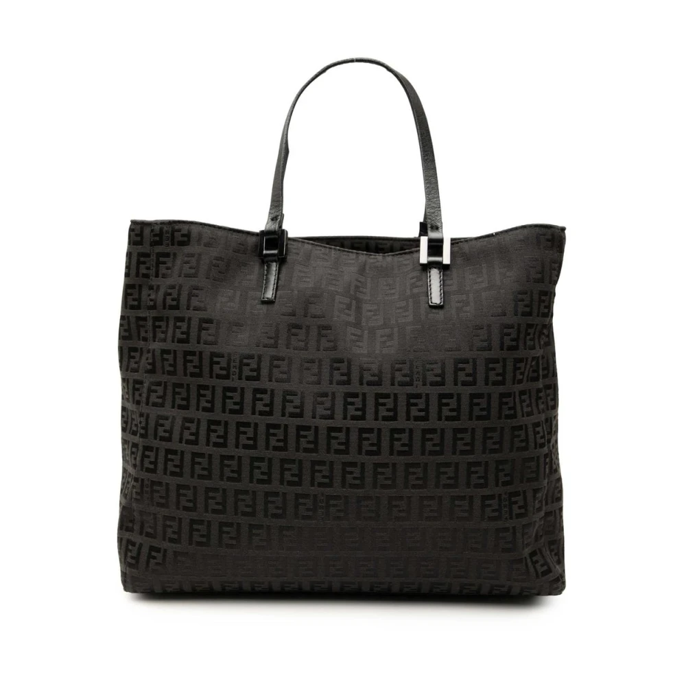 Fendi Vintage Women's Black Pre-Owned Tote Bag