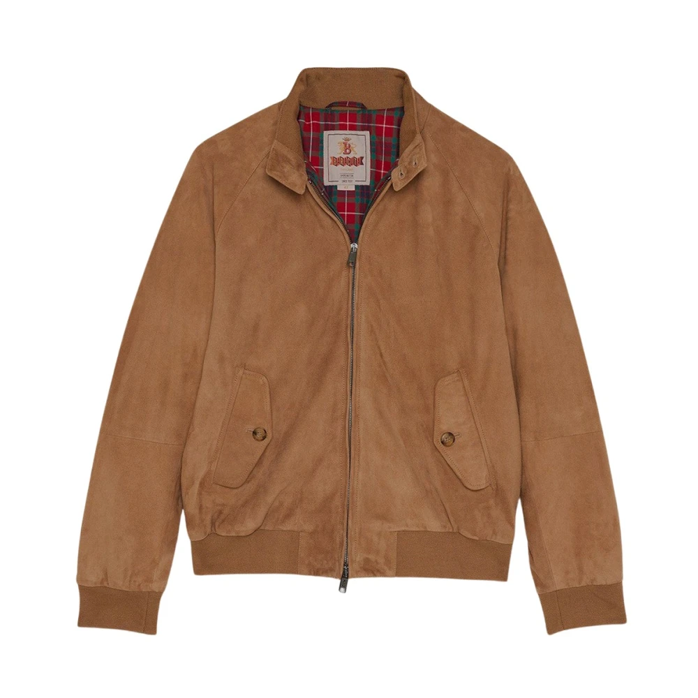 Baracuta Katoenen Herenjas Stijlvol Model Brown Heren