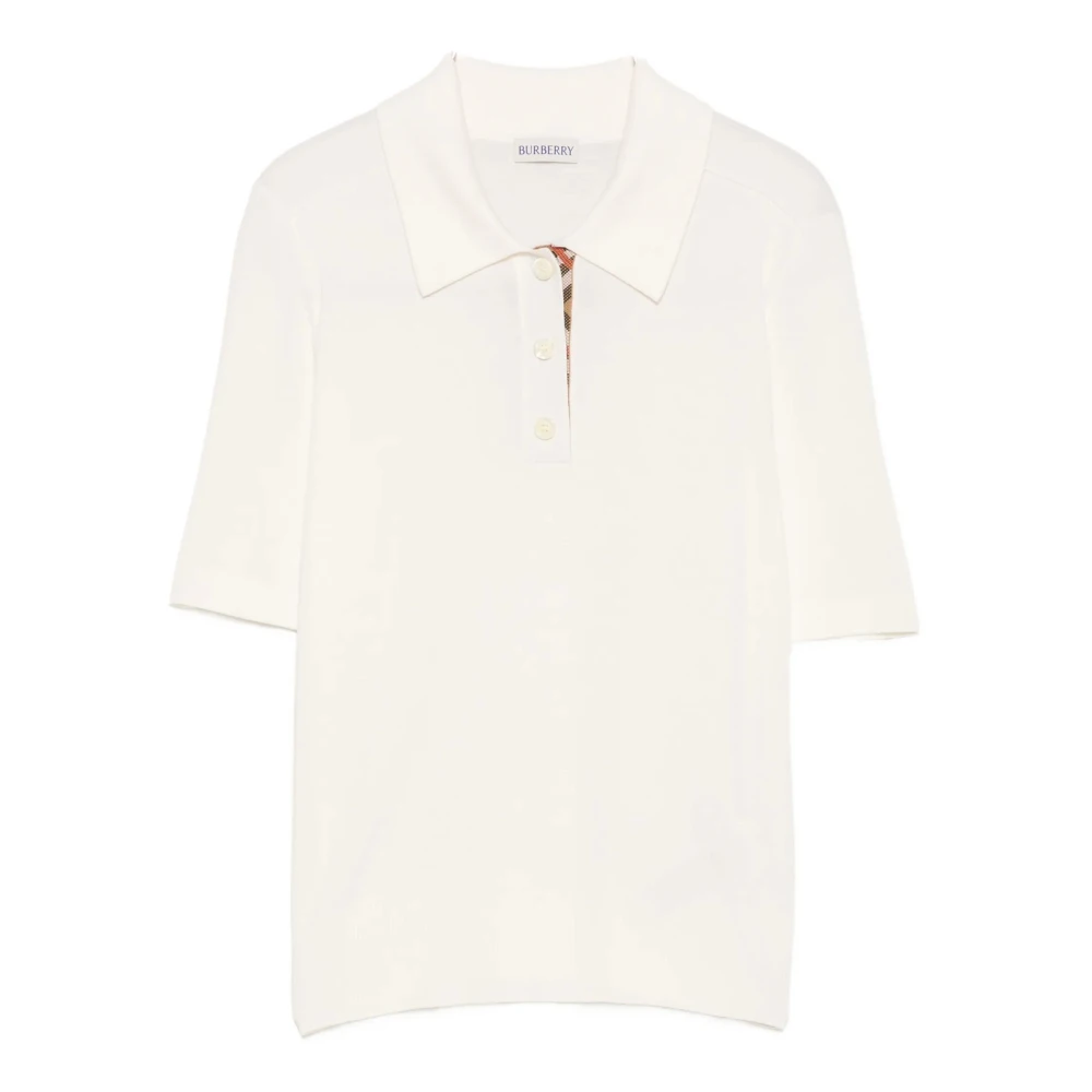 Burberry , Damen, Oberteile, Weiß, M
