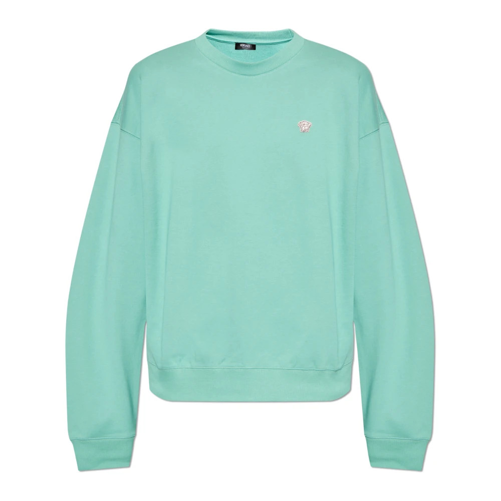 Versace Uomo Verde Felpe, L, New,