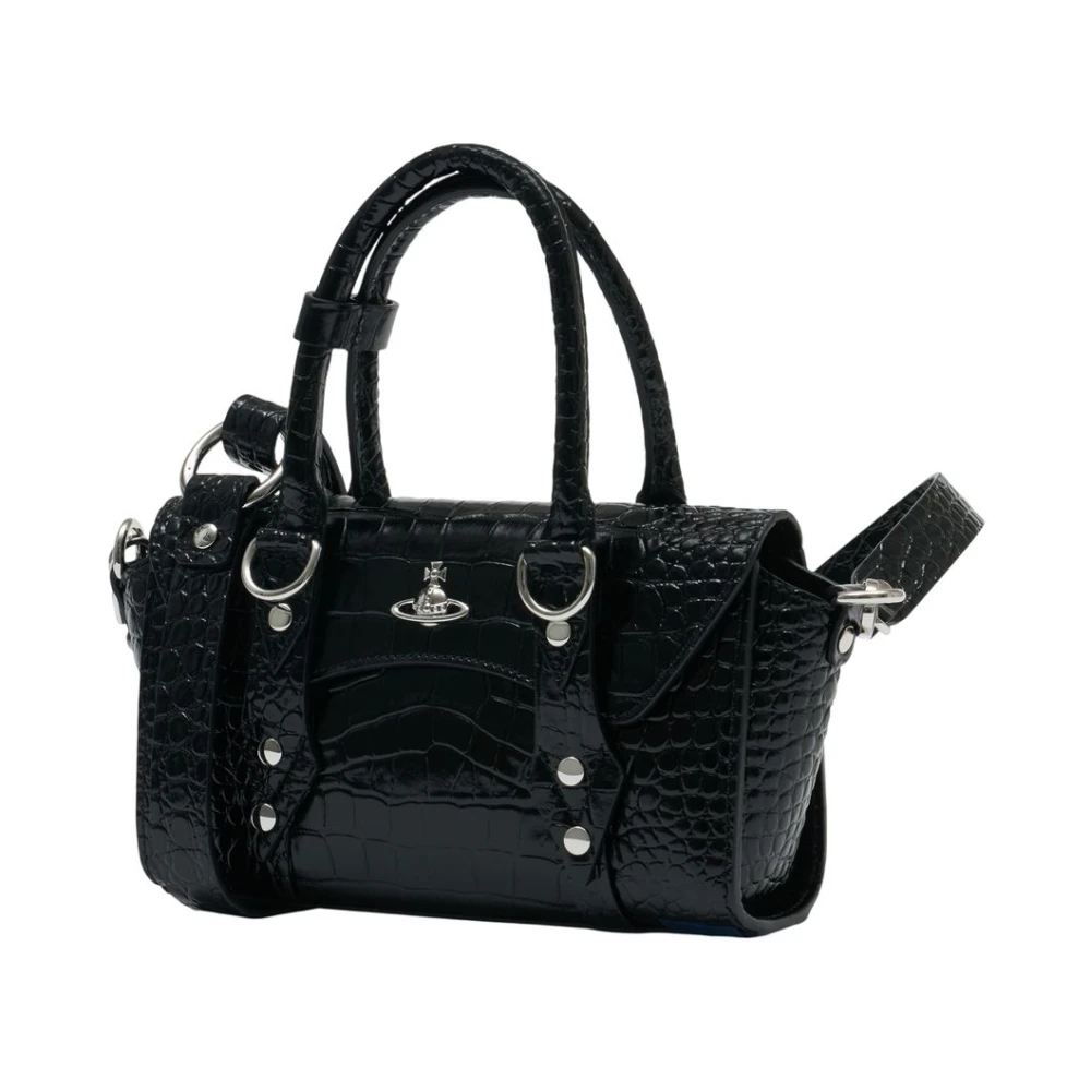 Vivienne Westwood Women's Black Handbags, One Size, Bettina Mini Crossbody