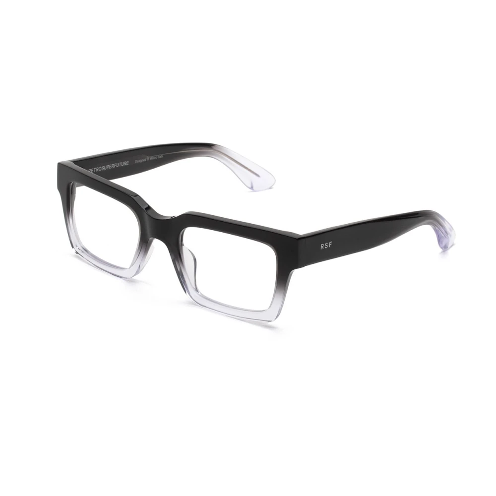 Retrosuperfuture Unisex Black Numero 144 Eyeglasses - Glasses - 52 Mm - Accessories