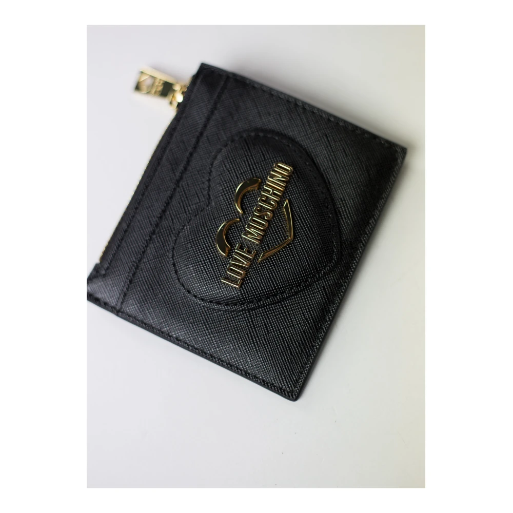 Love Moschino Stijlvolle Portemonnee Jc5737Pp0H Black Dames