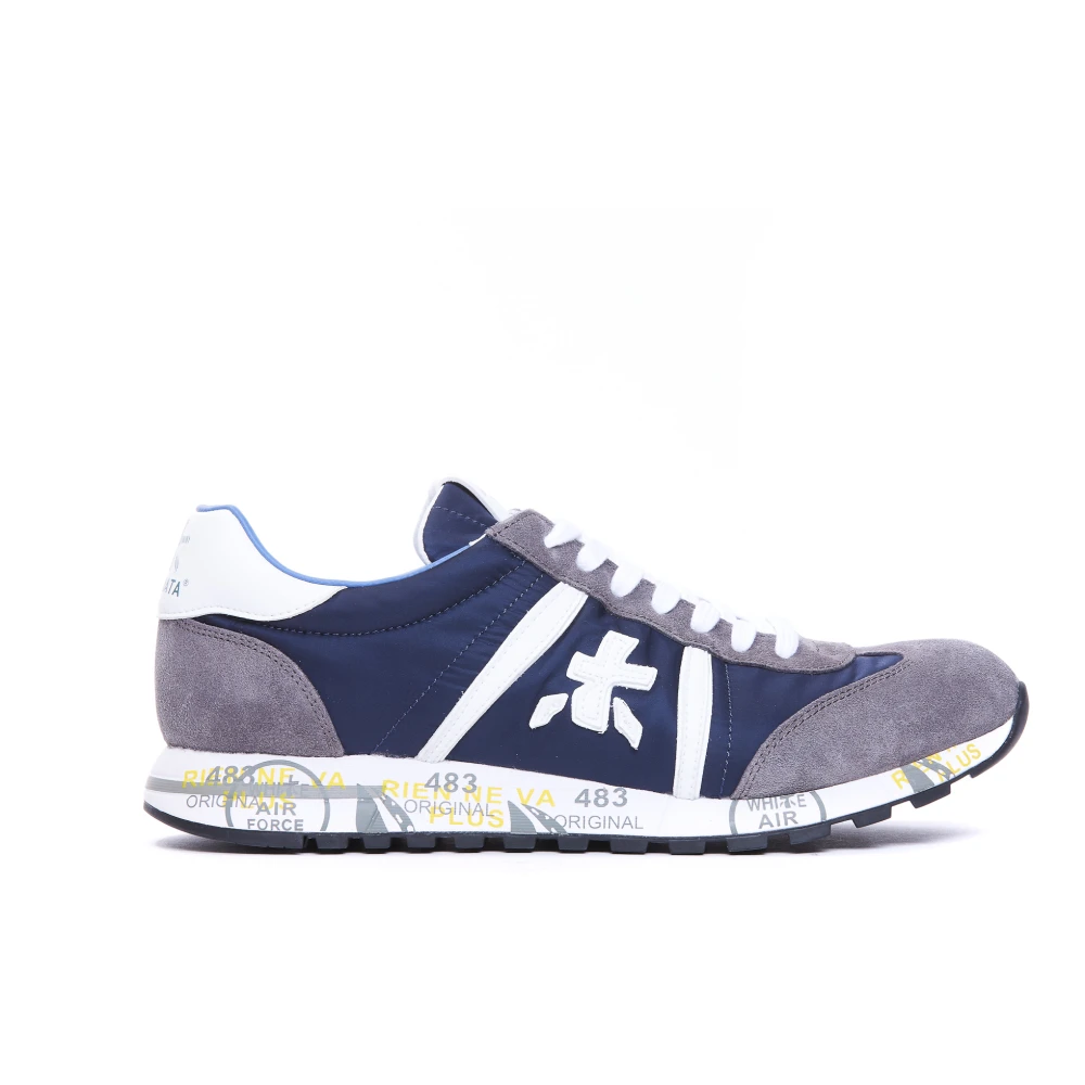 Premiata Men's Multicolor Sneakers, 10 Uk, Stylish Trainers