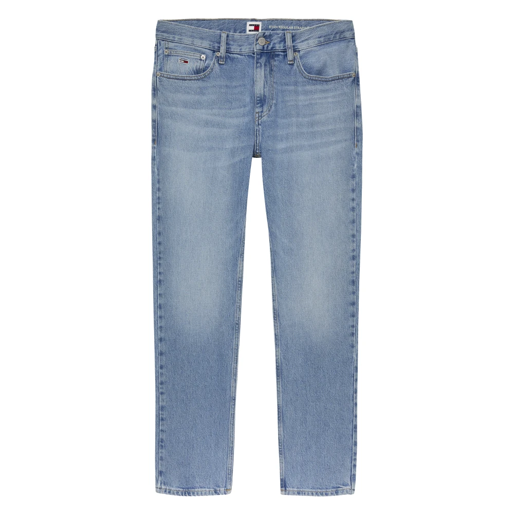 Tommy Jeans Ryan Slim Straight Jeans - Male - Straight Fit Jeans - Blue - W31 - Jeans