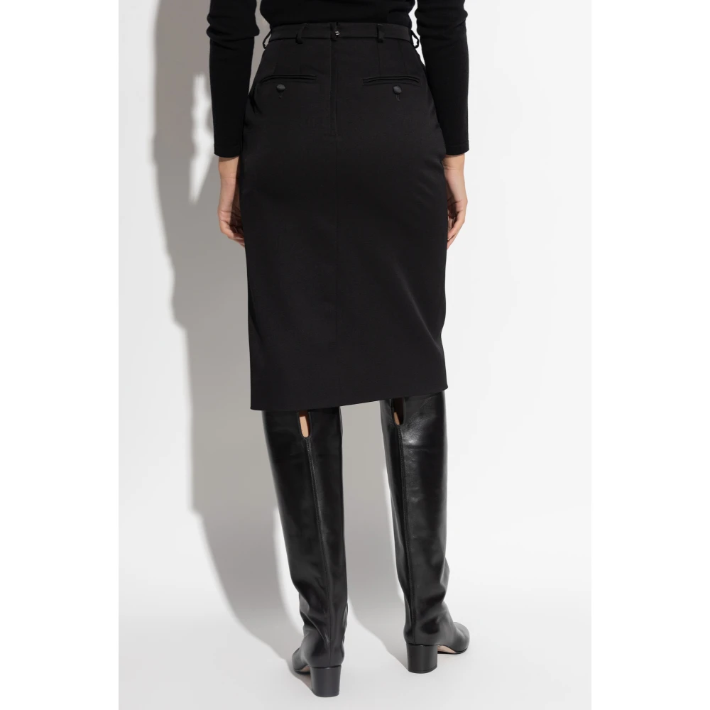 Dolce & Gabbana Wollen Rok Black Dames