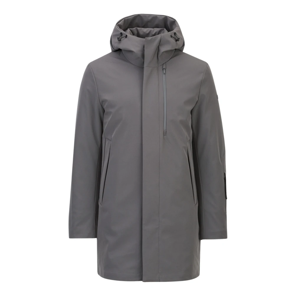 Duno Capuchonparka Antracietjas Gray Heren