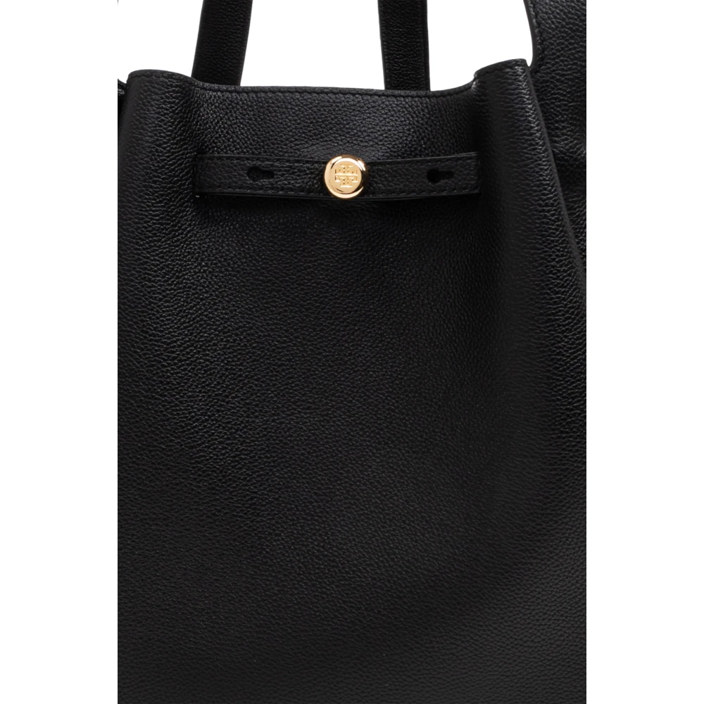 TORY BURCH Romy Grote tote tas Black Dames