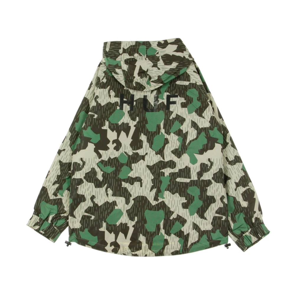 HUF Camo Shell Jas voor Mannen Multicolor Heren