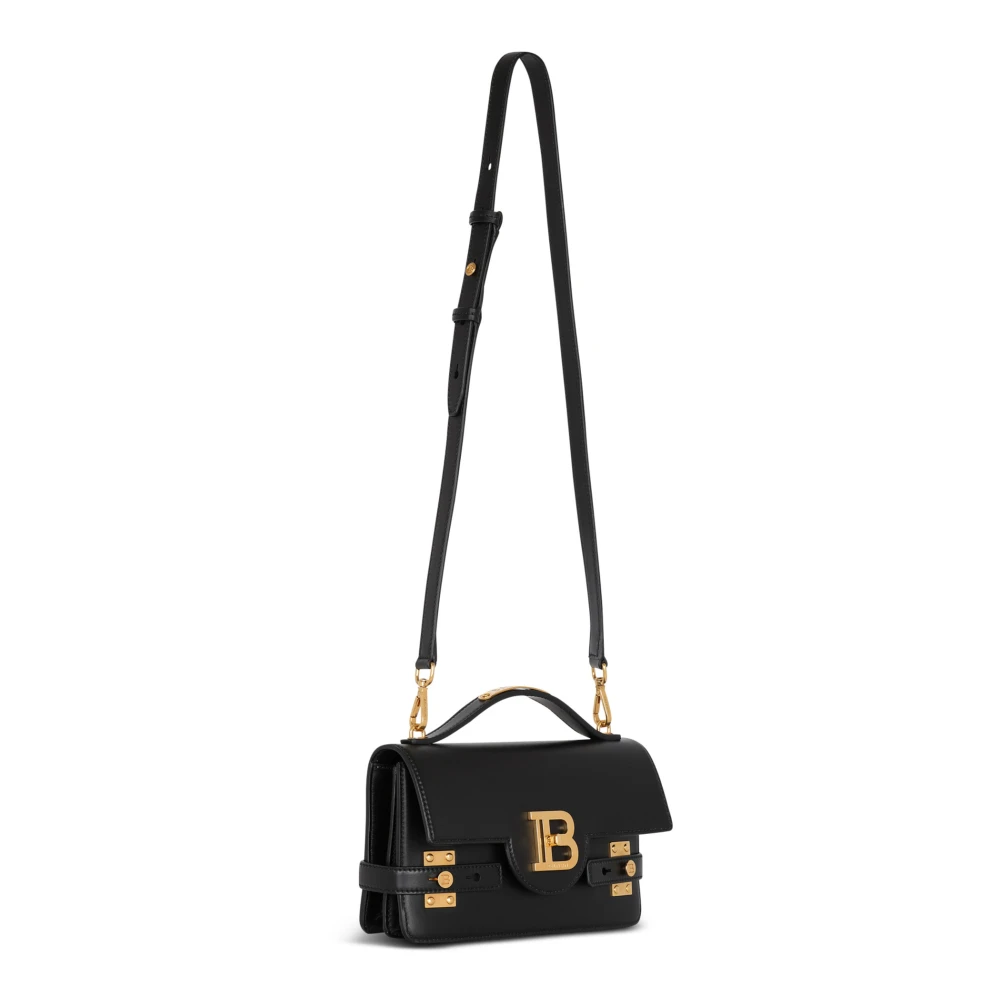 Balmain Gladleren B-Buzz 24 tas Black Dames