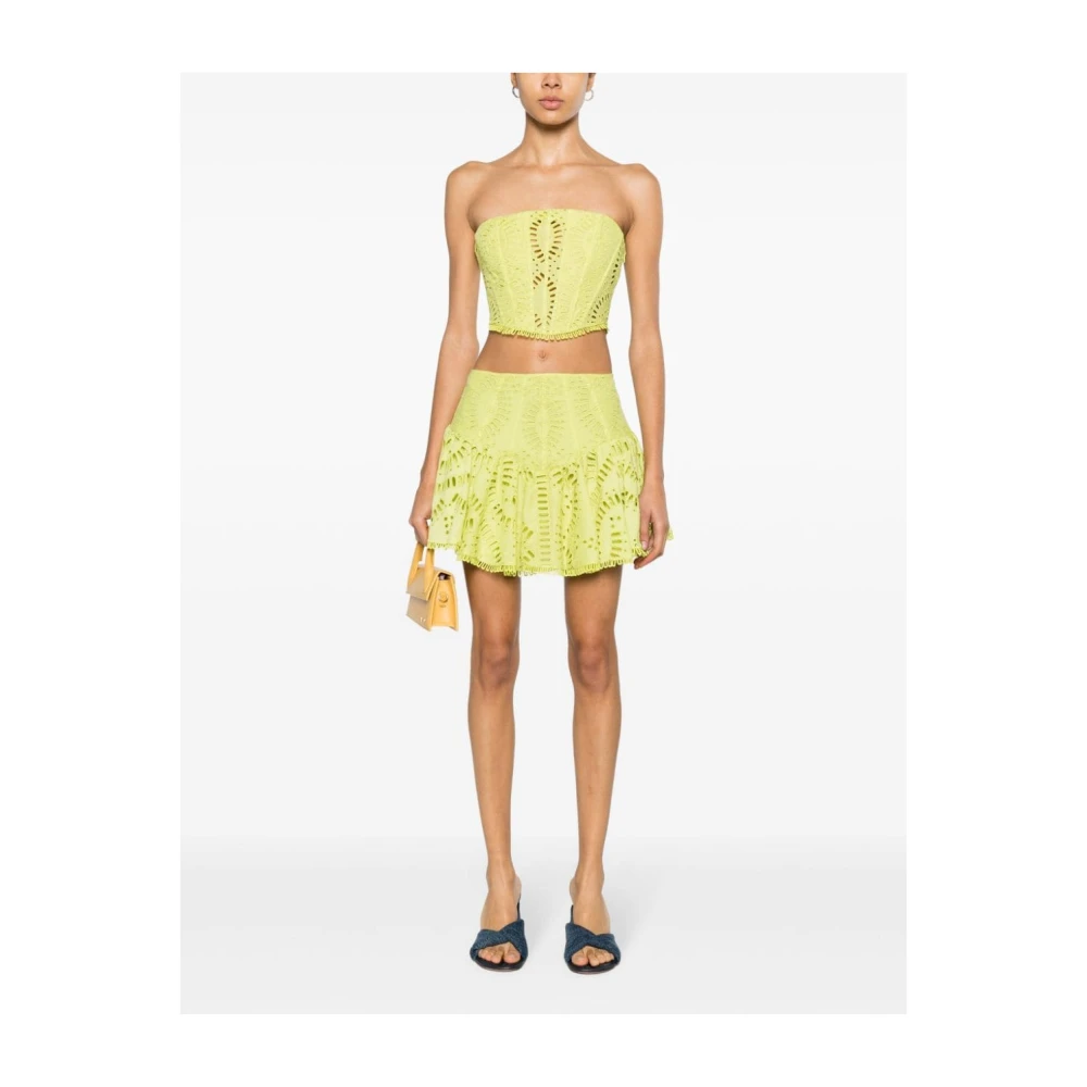 Charo Ruiz Ibiza Elegante Top voor Vrouwen Yellow Dames
